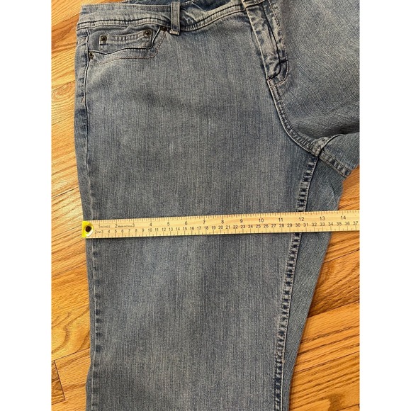 Torrid womens Size 22S Jeans Blue Denim Medium Wash Bootcut Workwear - Picture 4 of 8